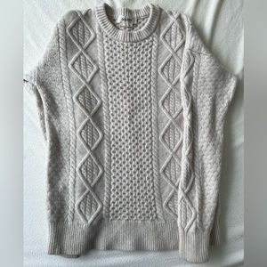 Aritzia Wool Cable Sweater (S)